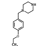 CAS 登录号：21867-70-9， 1-(4-乙氧基苄基)哌嗪