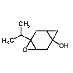 CAS 登录号：218786-63-1， 5-异丙基-4-氧杂三环[5.1.0.0<sup>3,5</sup>]辛烷-1-醇