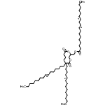 结构式 CAS# 2190-20-7, 2,3-二[(9E)-9-十八碳烯酰基氧基]丙基 (9E,12E)-9,12-十八碳二烯酸酯
