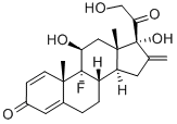 CAS#: 2193-87-5， (11b)-9-Fluoro-11,17,21-trihydroxy-16-methylene-Pregna-1,4-diene-3,20-dione