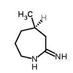 CAS 登录号：219477-77-7， (4R)-4-甲基氮杂环庚-2-亚胺