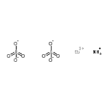 CAS 登录号：21995-30-2， 铵铕(3+)硫酸盐(1:1:2)