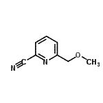 CAS 登录号：220108-44-1， 6-(甲氧基甲基)-2-吡啶甲腈