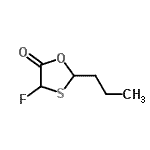 CAS 登录号：220118-88-7， 4-氟-2-丙基-1,3-氧硫杂环戊烷-5-酮