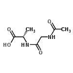 CAS 登录号：220254-49-9， N-乙酰基甘氨酰-L-丙氨酸