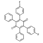 CAS 登录号：22030-93-9， 2,6-二(4-氟苯基)-3,5-二苯基-1,4-苯醌