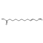 CAS 登录号：22032-47-9， (9E)-9-十二碳烯酸
