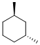 结构式 CAS# 2207-03-6, (1S,3S)-1,3-二甲基环己烷