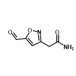 CAS 登录号：220780-55-2， 2-(5-甲酰基-1,2-恶唑-3-基)乙酰胺