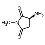CAS 登录号：220835-68-7， (3S)-3-氨基-1-甲基-2,5-吡咯烷二酮