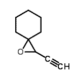 CAS 登录号：221129-42-6， 2-乙炔基-1-氧杂螺[2.5]辛烷