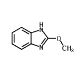 CAS 登录号：22128-99-0， 2-甲氧基-1H-苯并咪唑