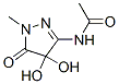 CAS#: 221325-72-0， N-(4,5-Dihydro-4,4-Dihydroxy-1-Methyl-5-Oxo-1H-Pyrazol-3-Yl)-Acetamide