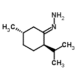 CAS 登录号：222313-65-7， (1E)-[(2R,5S)-2-异丙基-5-甲基环己亚基]肼