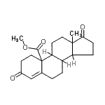 CAS 登录号：22256-03-7， 甲基3,17-二氧代雄甾-4-烯-19-酸酯