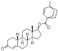 CAS 登录号：22263-51-0， 17beta-羟雌-4-烯-3-酮 4-甲基双环[2.2.2]辛-2-烯-1-羧酸酯