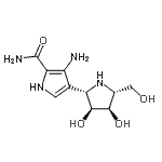 CAS 登录号：222631-52-9， 3-氨基-4-[(2S,3S,4R,5R)-3,4-二羟基-5-(羟基甲基)-2-吡咯烷基]-1H-吡咯-2-甲酰胺