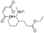 CAS 登录号：22266-25-7， (2-(3-乙氧基-3-氧代丙基)环己基)二甲基马来酸氢铵