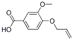 CAS 登录号：22280-97-3， 4-(烯丙氧基)-3-甲氧基苯甲酸