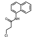 CAS 登录号：22302-59-6， 3-氯-N-(1-萘基)丙酰胺