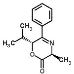 CAS#: 223244-09-5， (3S,6R)-6-Isopropyl-3-Methyl-5-Phenyl-3,6-Dihydro-2H-1,4-Oxazin-2-One