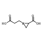 CAS#: 223522-38-1， 1-(2-Carboxyethyl)-2-Aziridinecarboxylic Acid