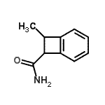 CAS 登录号：22360-44-7， 8-甲基双环[4.2.0]辛-1,3,5-三烯-7-甲酰胺