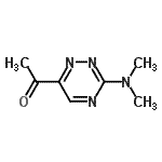 CAS 登录号：223719-87-7， 1-[3-(二甲基氨基)-1,2,4-三嗪-6-基]乙酮