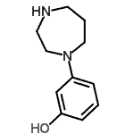 CAS 登录号：223797-06-6， 3-(1,4-二氮杂环庚-1-基)苯酚