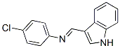CAS 登录号：22394-33-8， 3-[N-(4-氯苯基)亚氨代甲基]-1H-吲哚