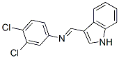 CAS 登录号：22394-34-9， 3-[N-(3,4-二氯苯基)亚氨代甲基]-1H-吲哚