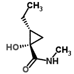 CAS 登录号：224325-54-6， (1S,2R)-2-乙基-1-羟基-N-甲基环丙烷甲酰胺