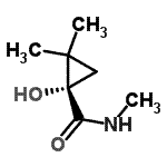 CAS 登录号：224325-55-7， (1S)-1-羟基-N,2,2-三甲基环丙烷甲酰胺