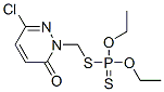 CAS 登录号:22439-38-9, 6-氯-2-(二乙氧基硫代膦酰硫基甲基)哒嗪-3-酮