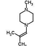 CAS 登录号：22439-99-2， 1-甲基-4-(2-甲基-1-丙烯-1-基)哌嗪