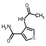 CAS 登录号：224449-47-2， 4-乙酰氨基-3-噻吩甲酰胺