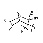 CAS#: 224790-70-9， 5,6-Dichloro-3,3-Bis(Trifluoromethyl)Bicyclo[2.2.1]Heptane-2,2-Dicarbonitrile