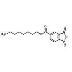 CAS 登录号：22485-49-0， 辛基1,3-二氧代-1,3-二氢-2-苯并呋喃-5-羧酸酯