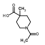 CAS#: 225240-67-5， 1-Acetyl-4-Methyl-4-Piperidinecarboxylic Acid