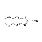 CAS 登录号：225241-93-0， 6,7-二氢[1,4]二恶英并[2,3-f][1,3]苯并噻唑-2-甲腈