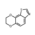 CAS 登录号：225242-11-5， 7,8-二氢[1,4]二恶英并[2,3-g][1,3]苯并噻唑