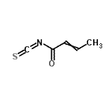 CAS 登录号：2253-93-2， 2-丁烯酰异硫氰酸酯