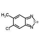 CAS 登录号：2255-94-9， 5-氯-6-甲基-2,1,3-苯并硒二唑