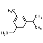 CAS 登录号：22582-99-6， 1-乙基-3-异丙基-5-甲基苯