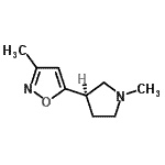 CAS 登录号：226088-55-7， 3-甲基-5-[(3R)-1-甲基-3-吡咯烷基]-1,2-恶唑