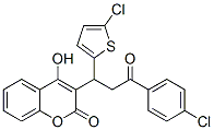 CAS#: 22619-37-0， 3-[3-(4-Chlorophenyl)-1-(5-Chloro-2-Thienyl)-3-Oxopropyl]-4-Hydroxy-2-Benzopyrone