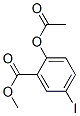 CAS#: 22621-40-5， Methyl O-Acetyl-5-Iodosalicylate
