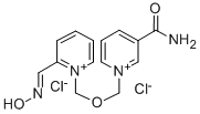 CAS#: 22625-23-6， 1-[[[3-(Aminocarbonyl)pyridinio]methoxy]methyl]-2-[(hydroxyimino)methyl]-Pyridinium Dichloride