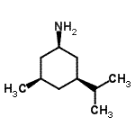 CAS 登录号：226548-58-9， (1R,3S,5R)-3-异丙基-5-甲基环己烷胺