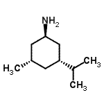 CAS 登录号：226548-59-0， (1R,3R,5S)-3-异丙基-5-甲基环己烷胺